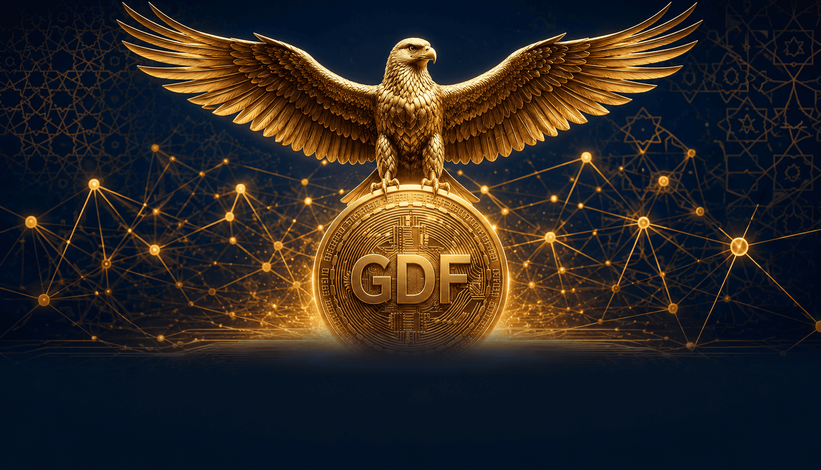 Golden Falcon GDF — توكن Web3 بإمداد ثابت ومنتجات ArabGPT وARX